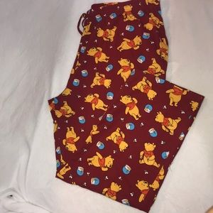 Winnie the Pooh pajama bottoms